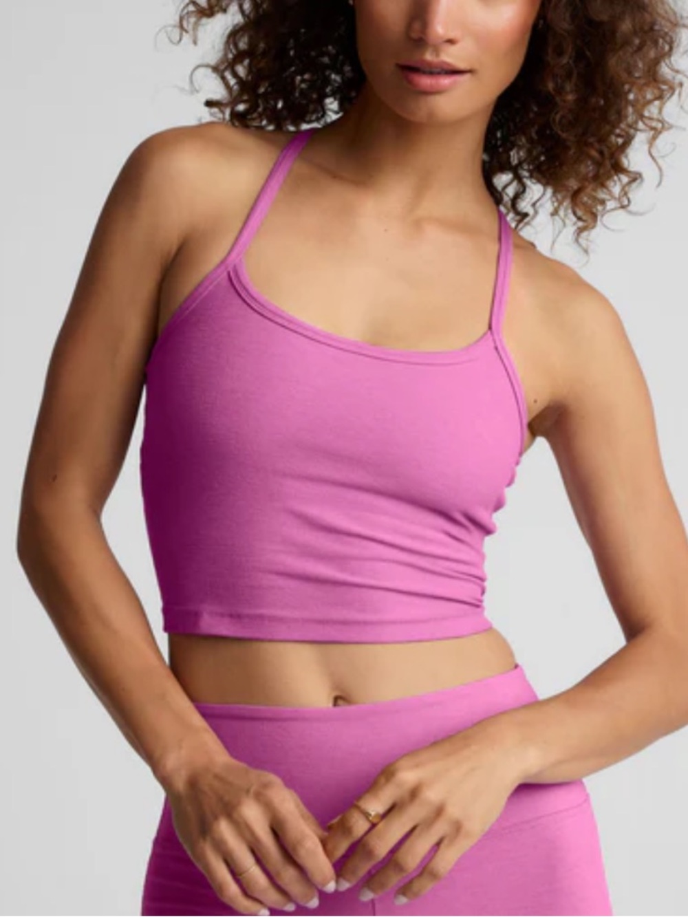 NWT Beyond Yoga Slim Racerback Cropped Tank